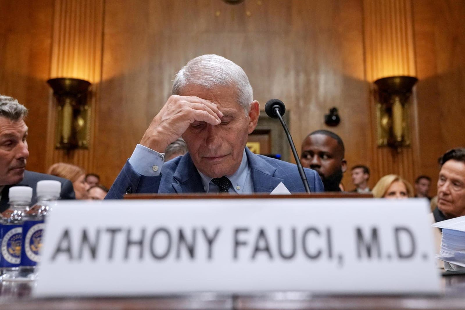 Senate panel votes to hold Fauci in contempt for refusing to answer