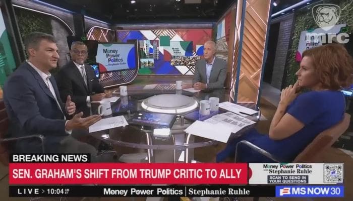 MS NOW Panel Criticizes Lindsey Graham's Legacy After His Death