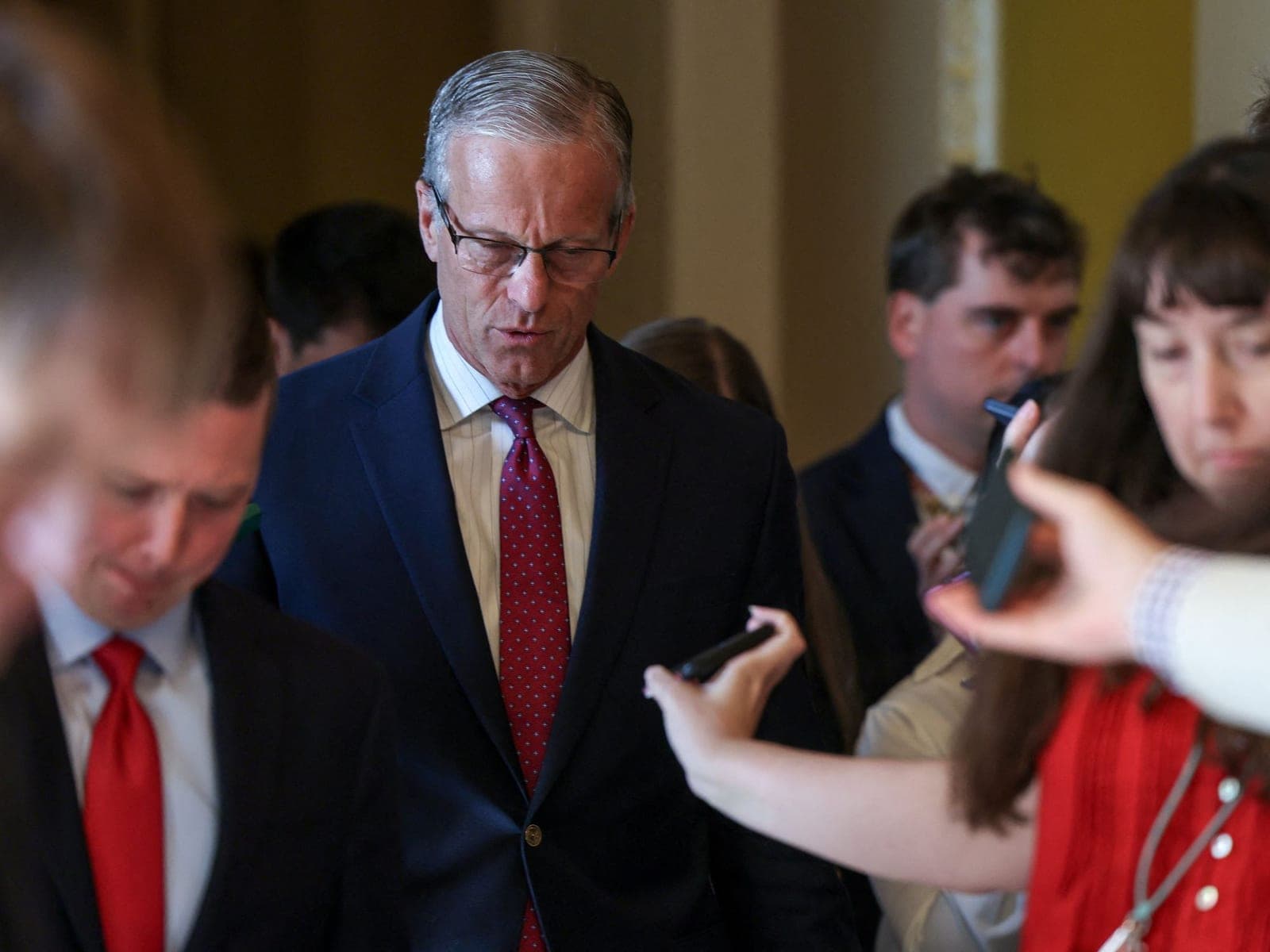 Trump 'betrayal' sparks clash with Senate's top Republican: 'Mr President, I don't agree'