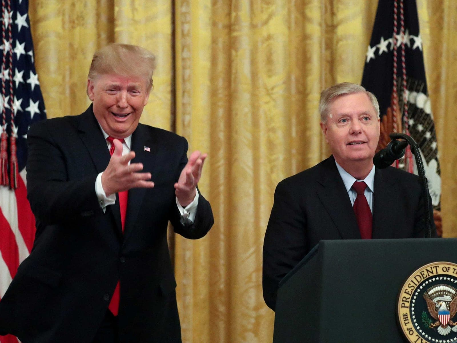 'I have somebody great': Trump muses on Lindsey Graham's replacement hours after death