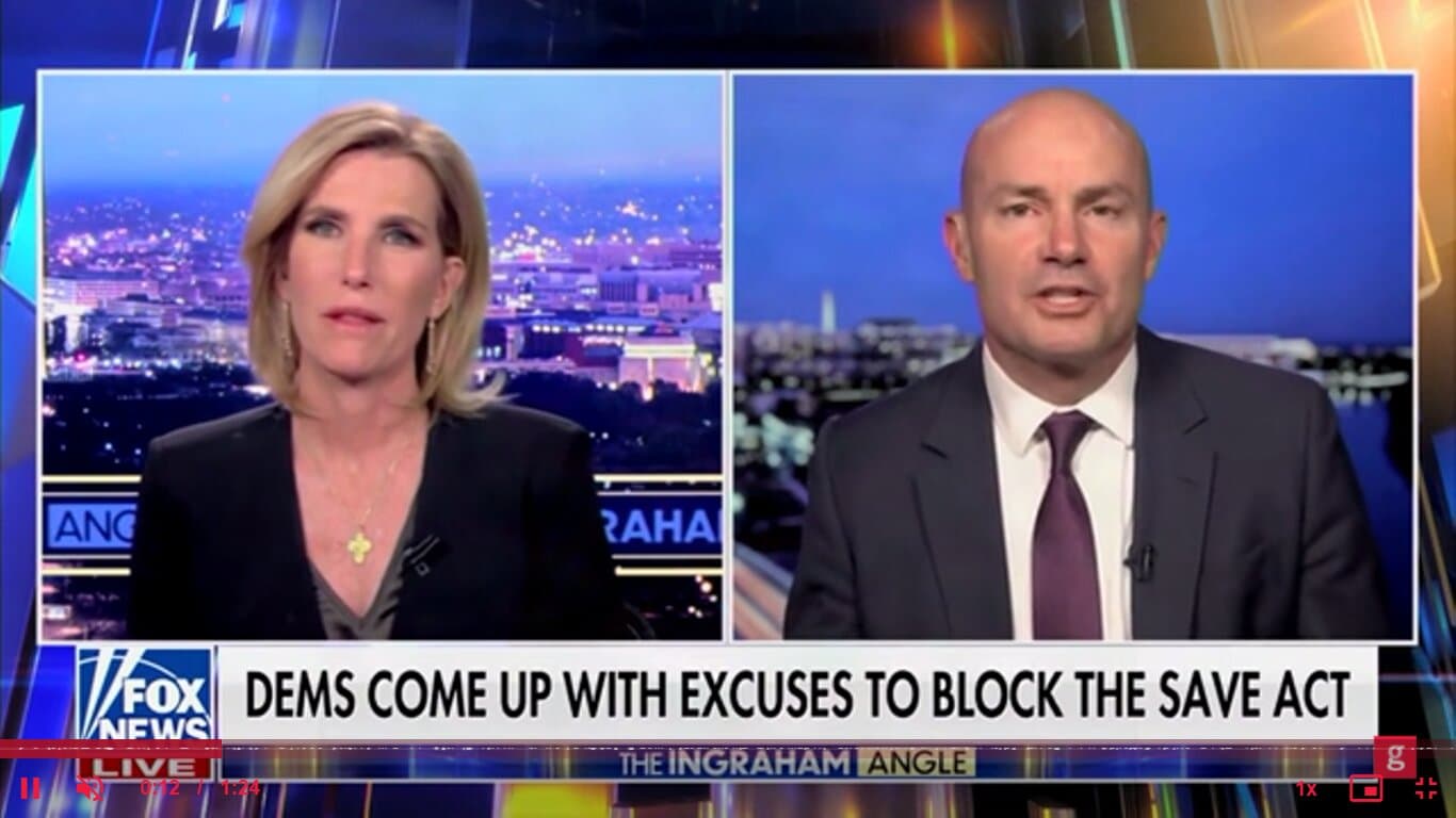 Sen. Mike Lee Says No Rule Change Needed To Pass SAVE Act