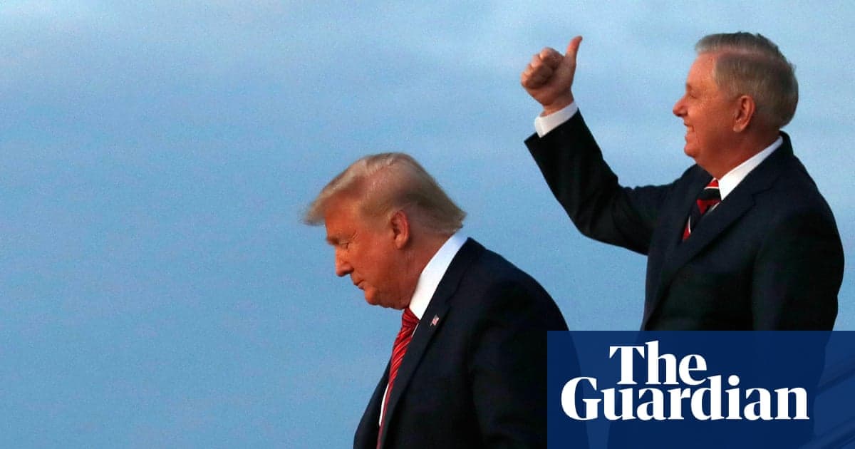 Trump's barbed eulogy for Lindsey Graham reveals how fragile his ego is | US news