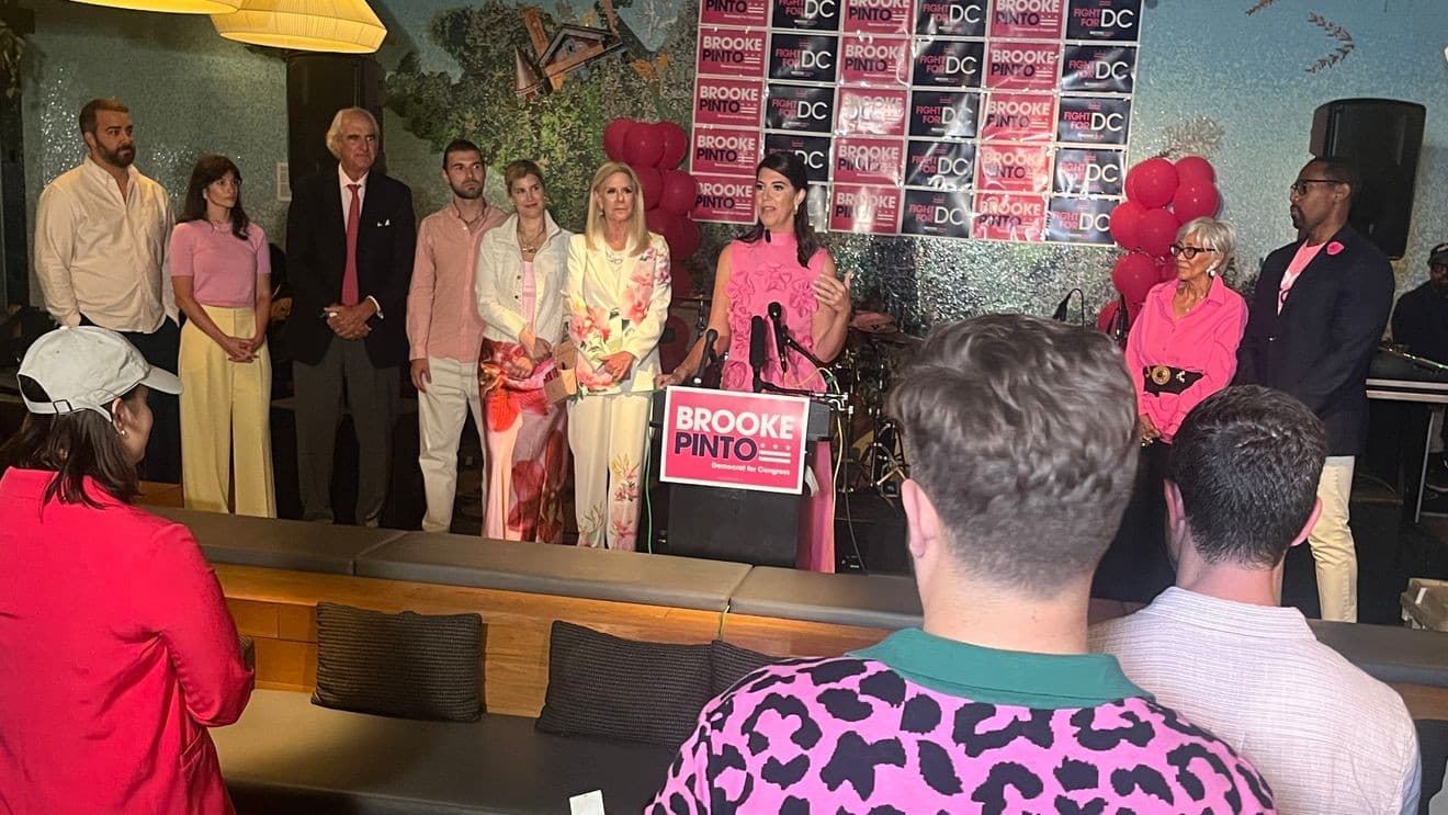 Brooke Pinto concedes to Robert White in race for DC Delegate