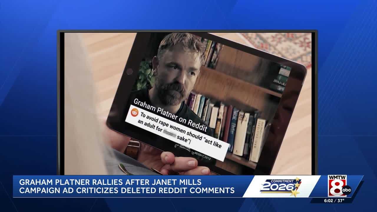Mills attacks Platner for Reddit posts in new TV ad