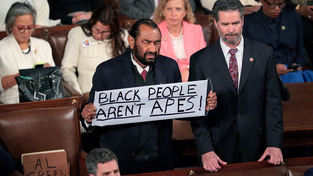 Rep Al Green faces new censure effort after State of the Union ejection