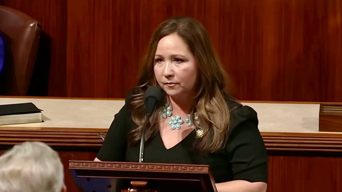 'She DID NOT hold back': Adelita Grijalva torches Mike Johnson moments after he's sworn in, accusing him of abusing power