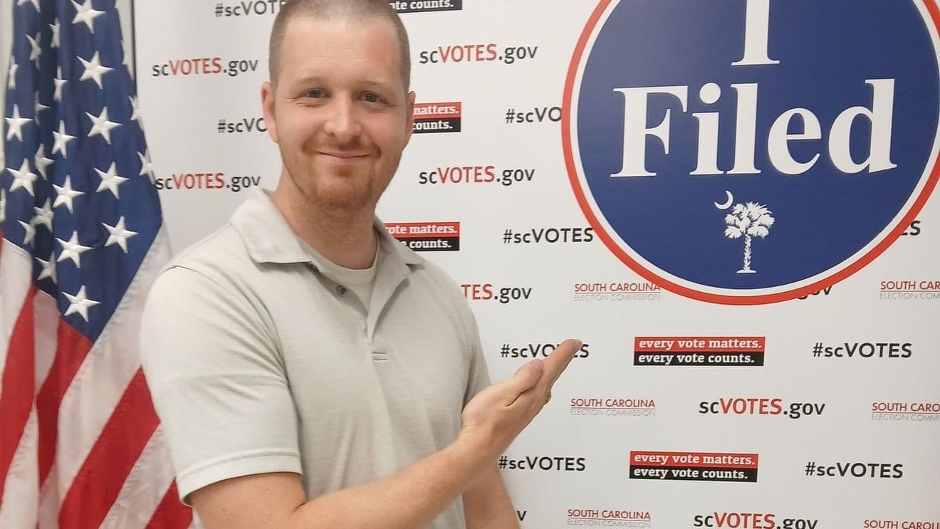 Marine veteran takes on Rep. Joe Wilson, pledges to stop U.S. troops in Iran
