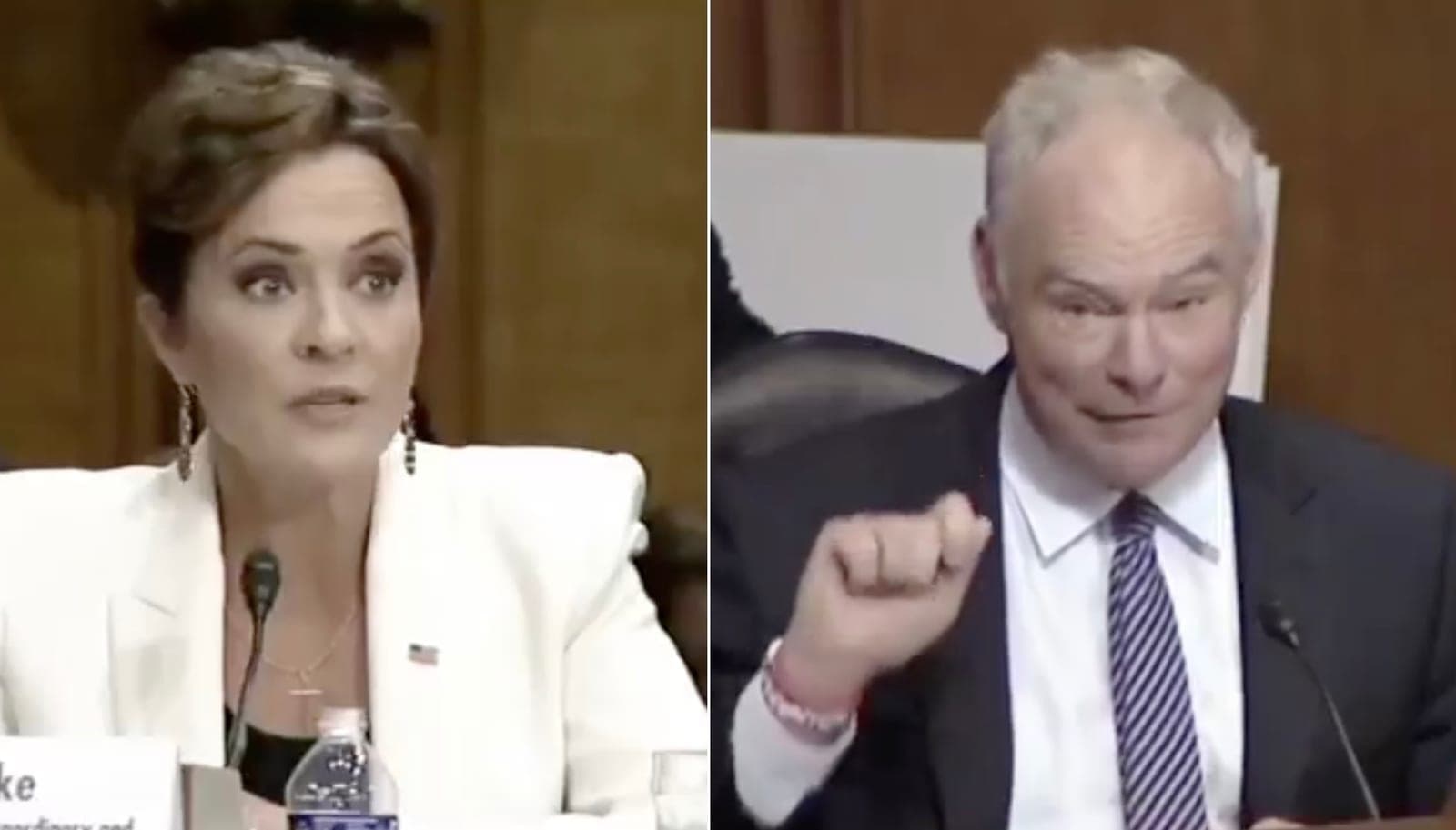 Tim Kaine Throws Down With Kari Lake For Accusing Colleague