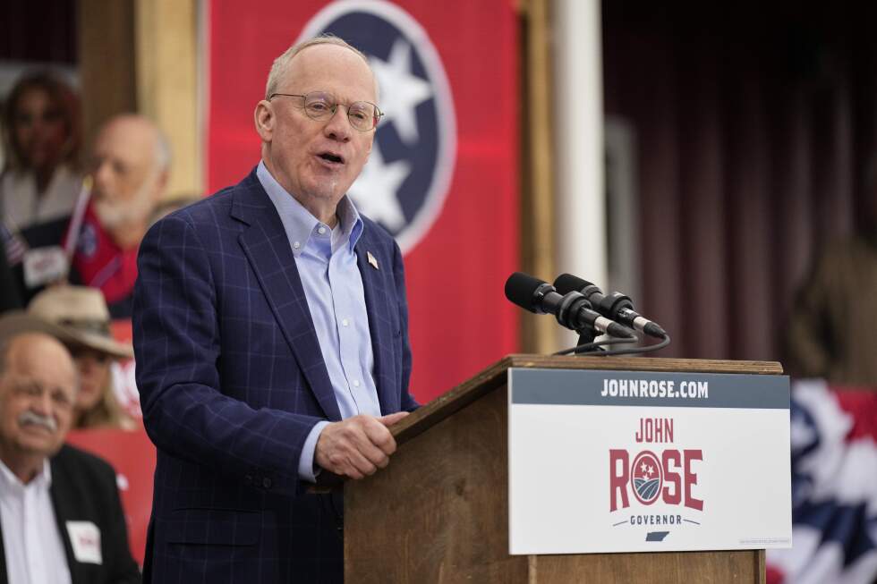 GOP Rep. John Rose launches run for Tennessee governor - AP News