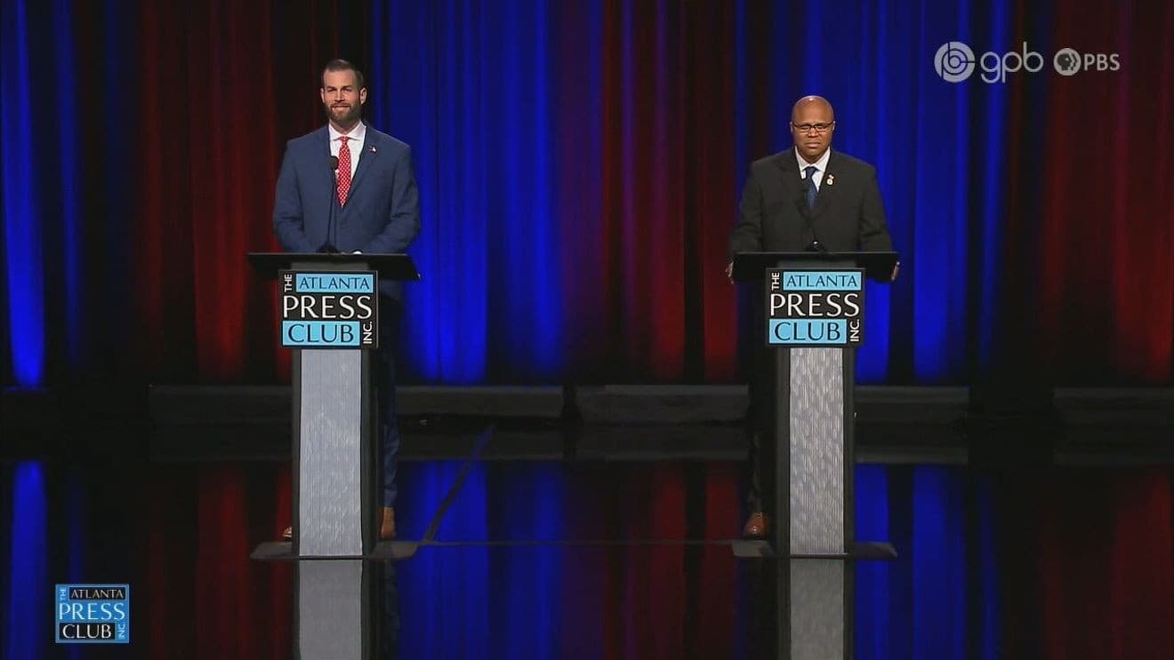 Candidates make their case for the Georgia 14th district seat in debate on Sunday