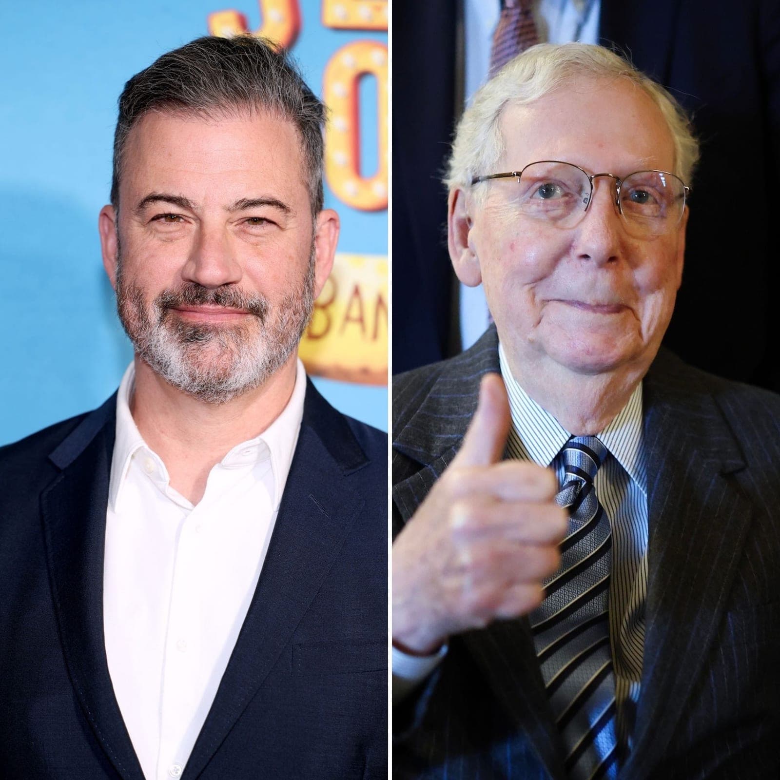 Jimmy Kimmel Pokes Fun at Mitch McConnell's Hospital Photo