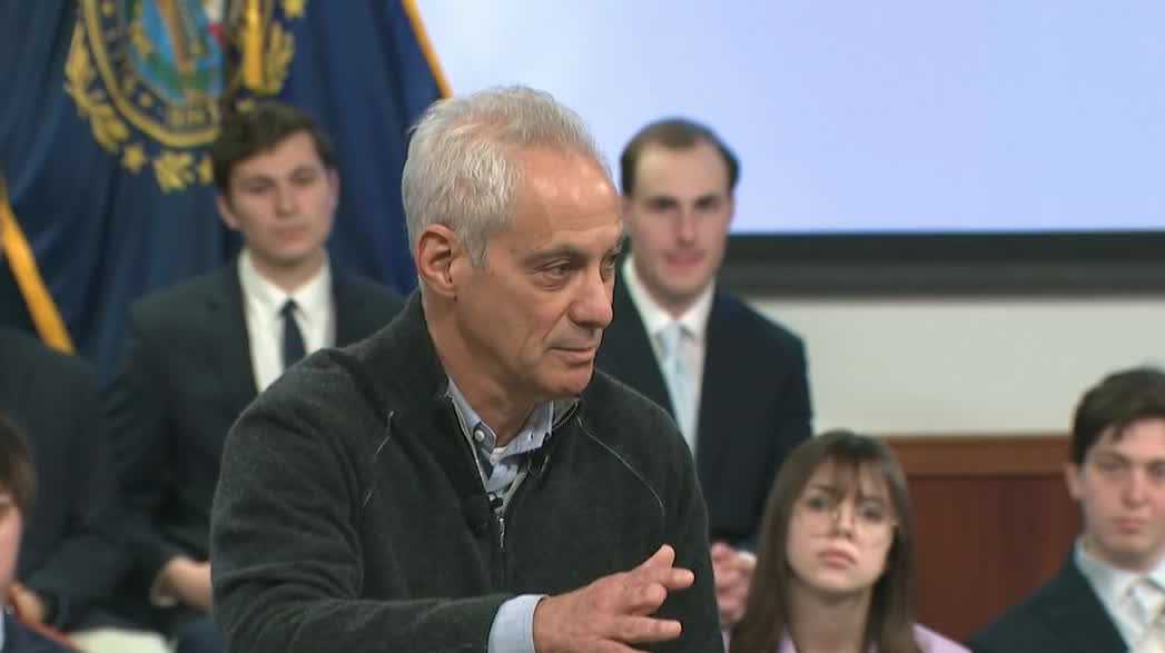Emanuel visits New Hampshire as he considers presidential run - WMUR
