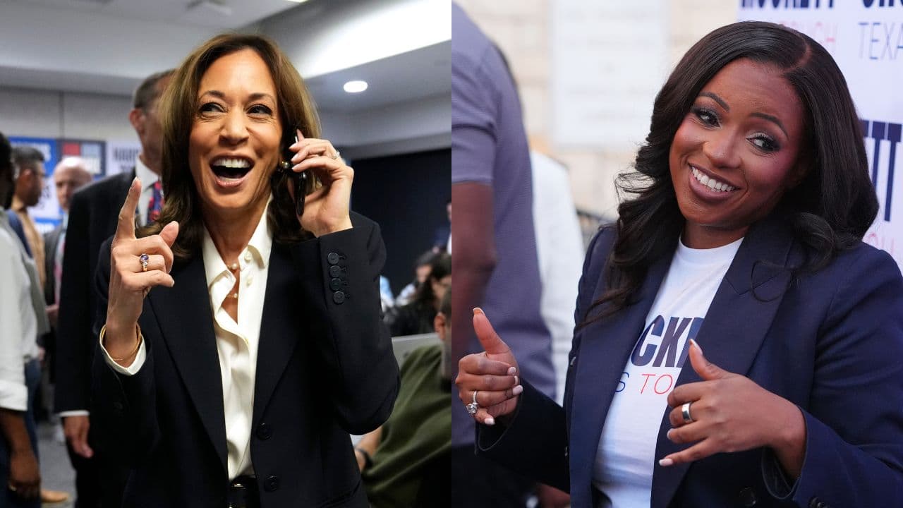 Kamala Harris Gets Behind Jasmine Crockett in Texas Primary