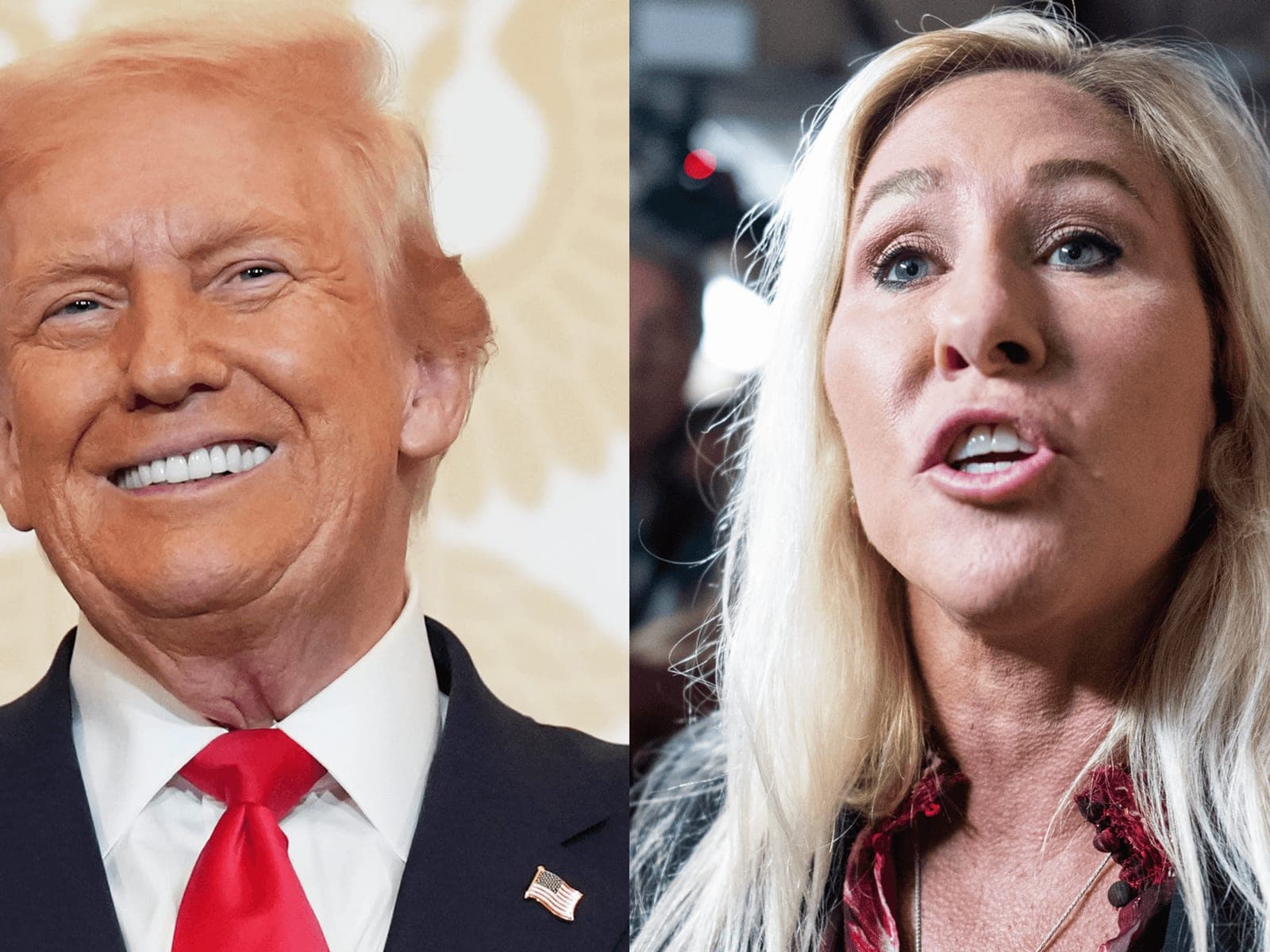 Marjorie Taylor Greene says she has received violent threats — and blames Trump