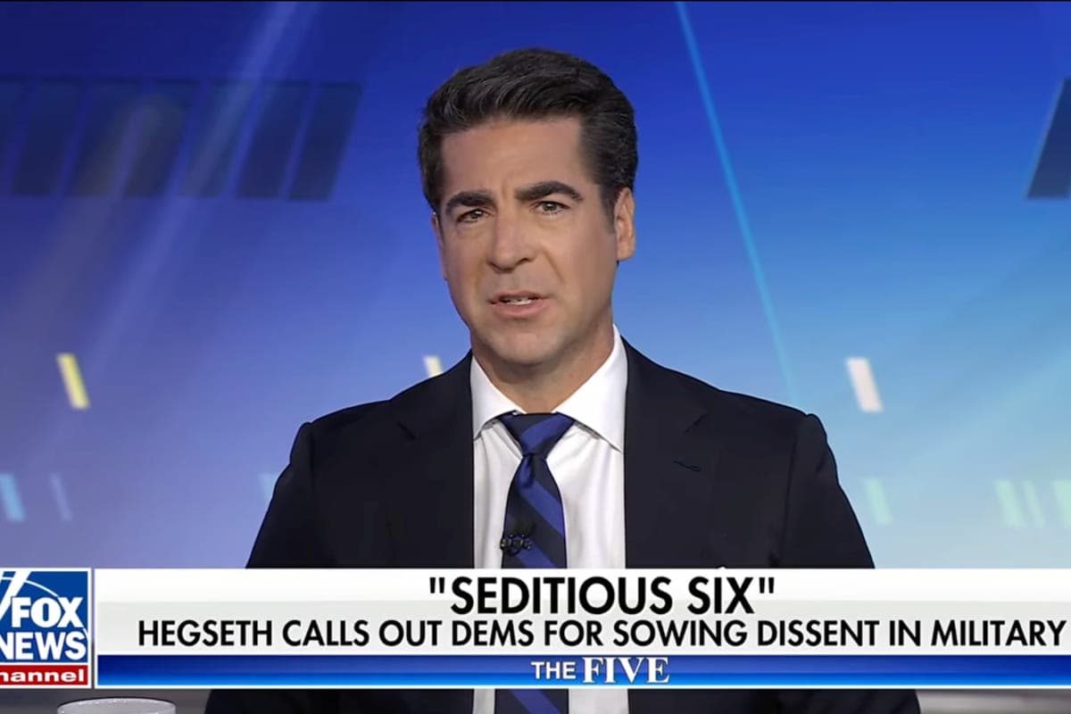 'You have to make examples': Jesse Watters praises Pentagon's investigation into Mark Kelly