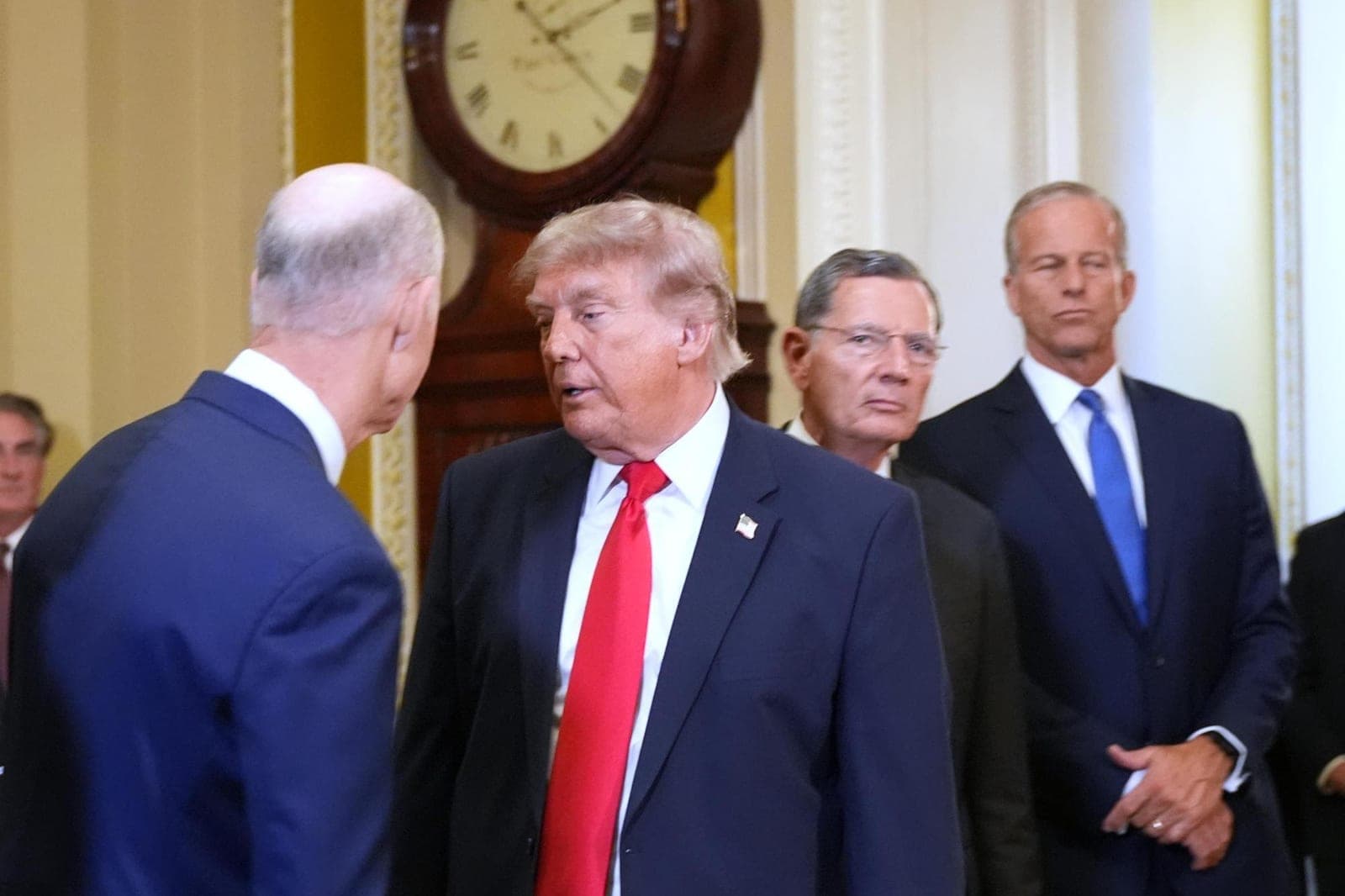 GOP senators reject war powers resolution after Trump berates them
