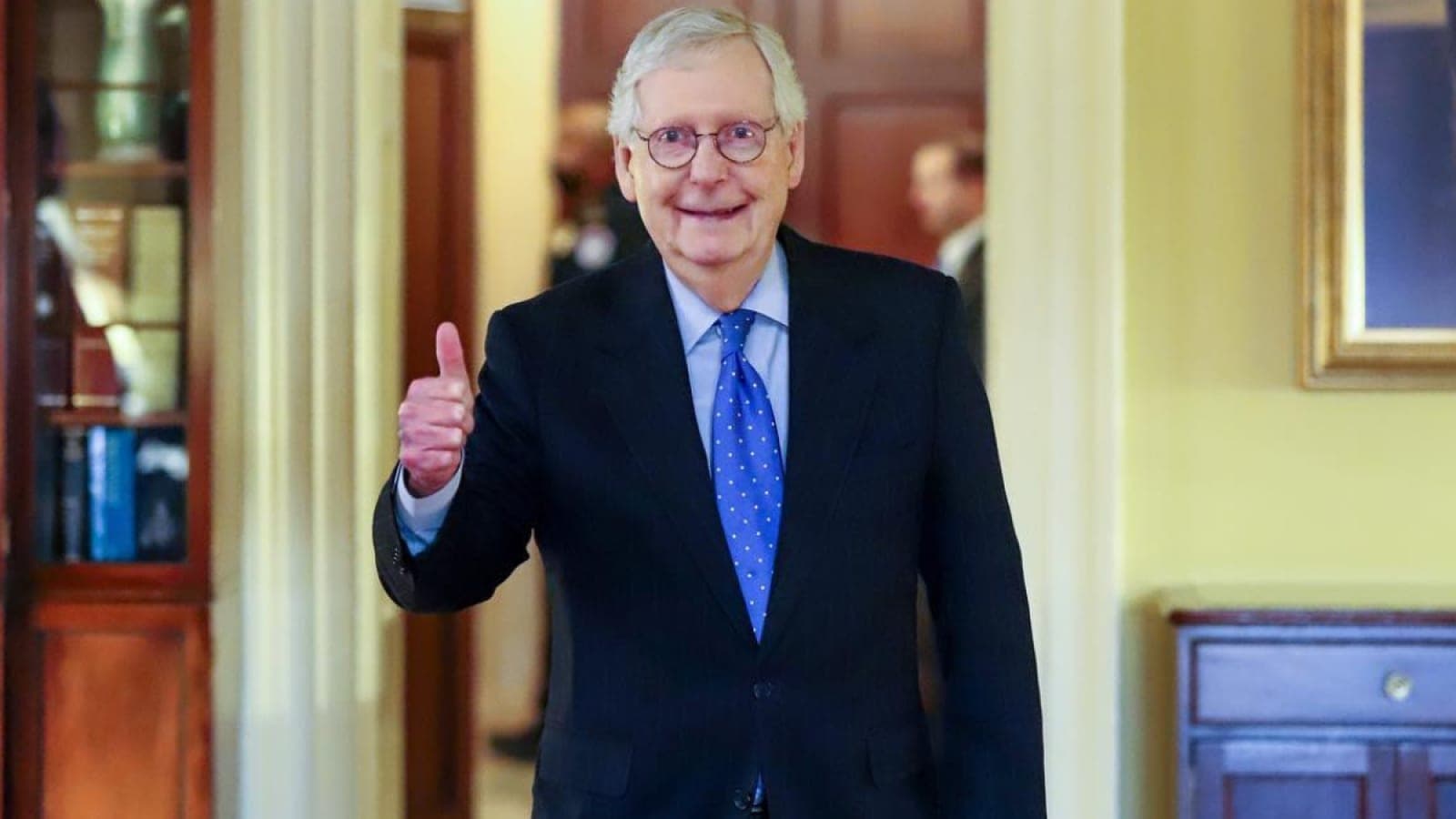 Mitch McConnell Says It Is 'Time To Get Back To Work' as He Returns After Long Absence