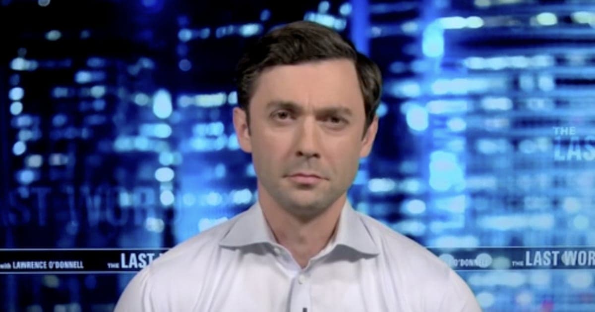 Dem Star Jon Ossoff Torches Trump Goons After Natalie Harp Meltdown