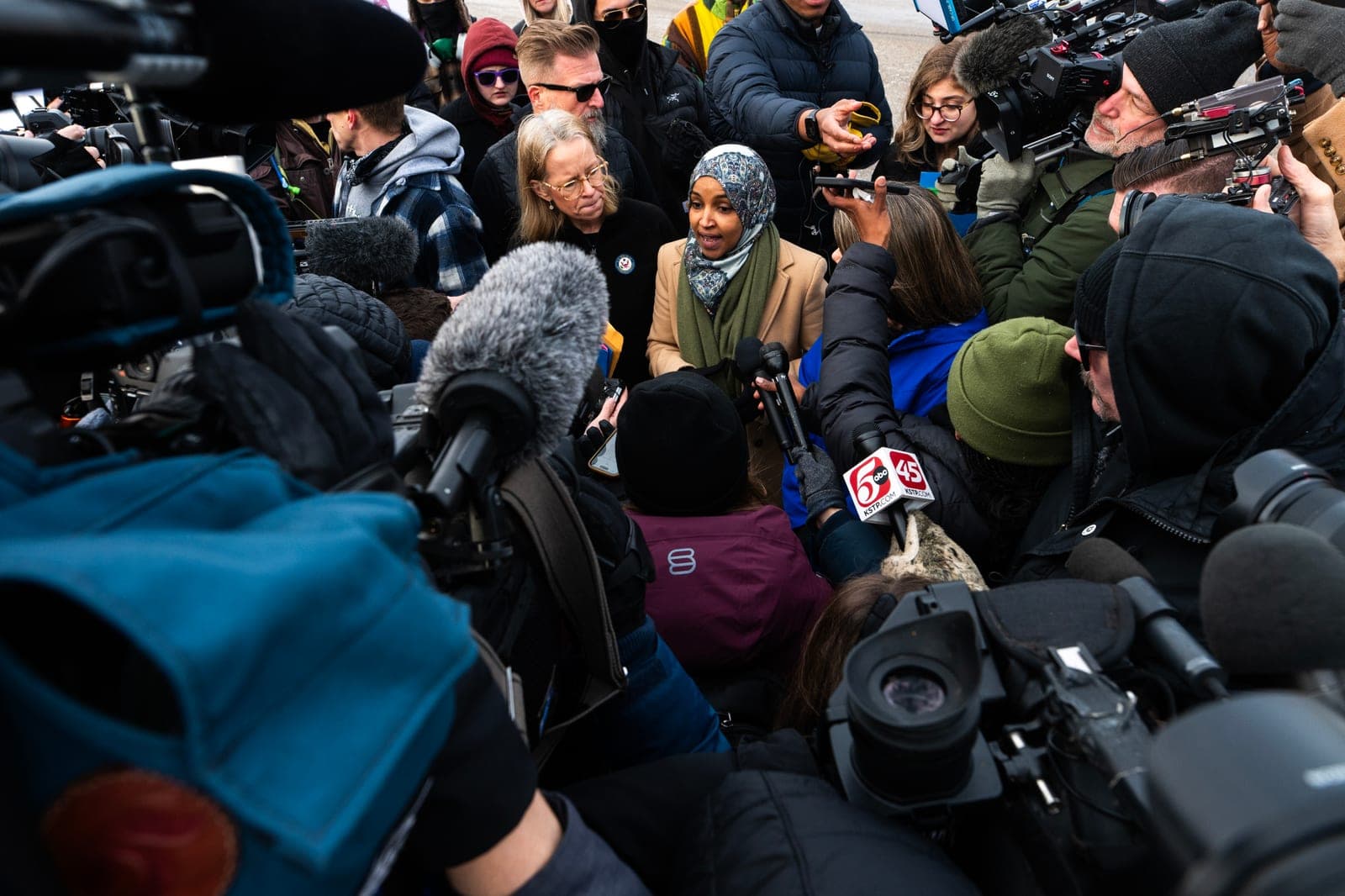 Ilhan Omar, Congressional Dems Confront Federal Agents, Get Booted From ICE Facility