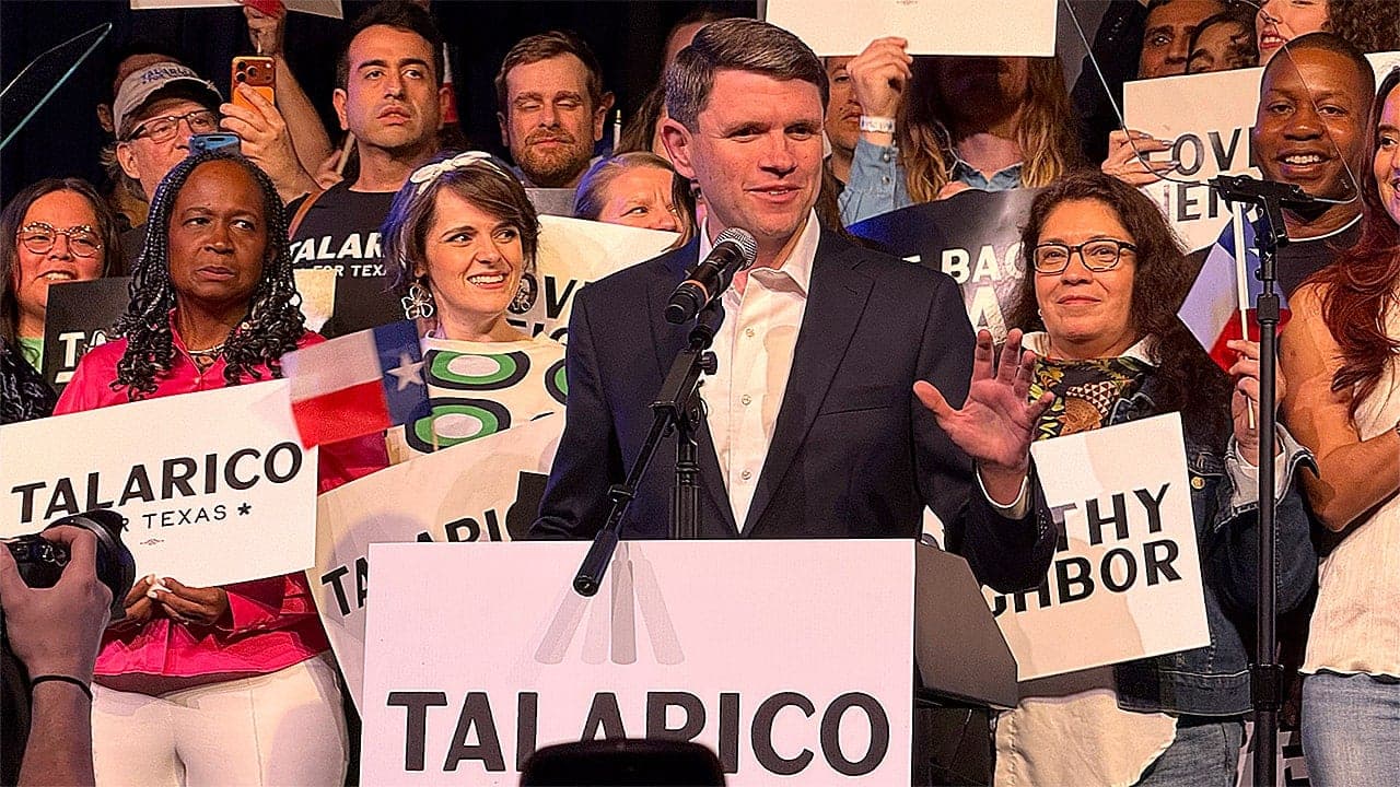 Texas Senate candidate James Talarico called capitalism oppressive