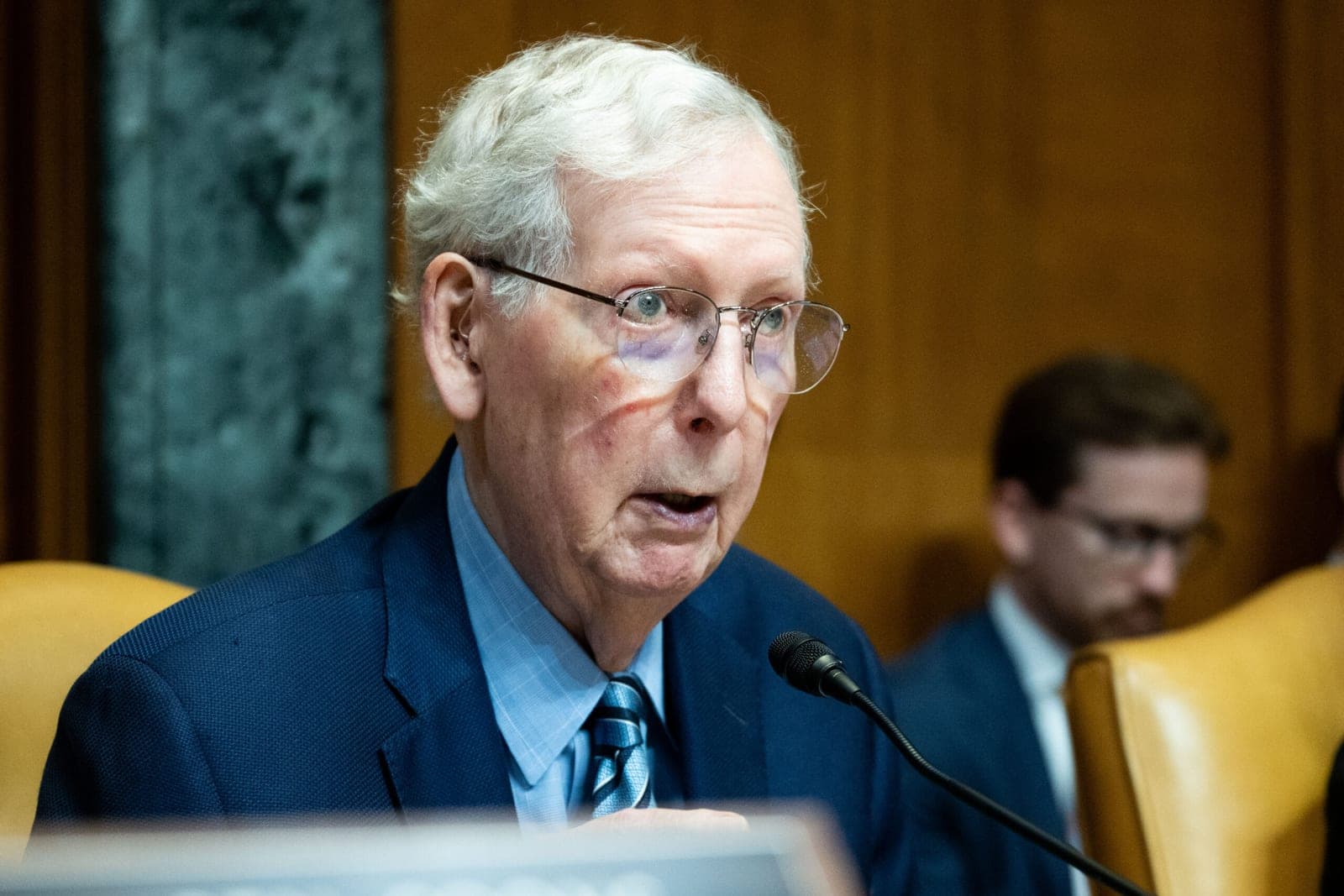 Mitch McConnell's Staff Gives New Statement as Calls for Transparency Mount