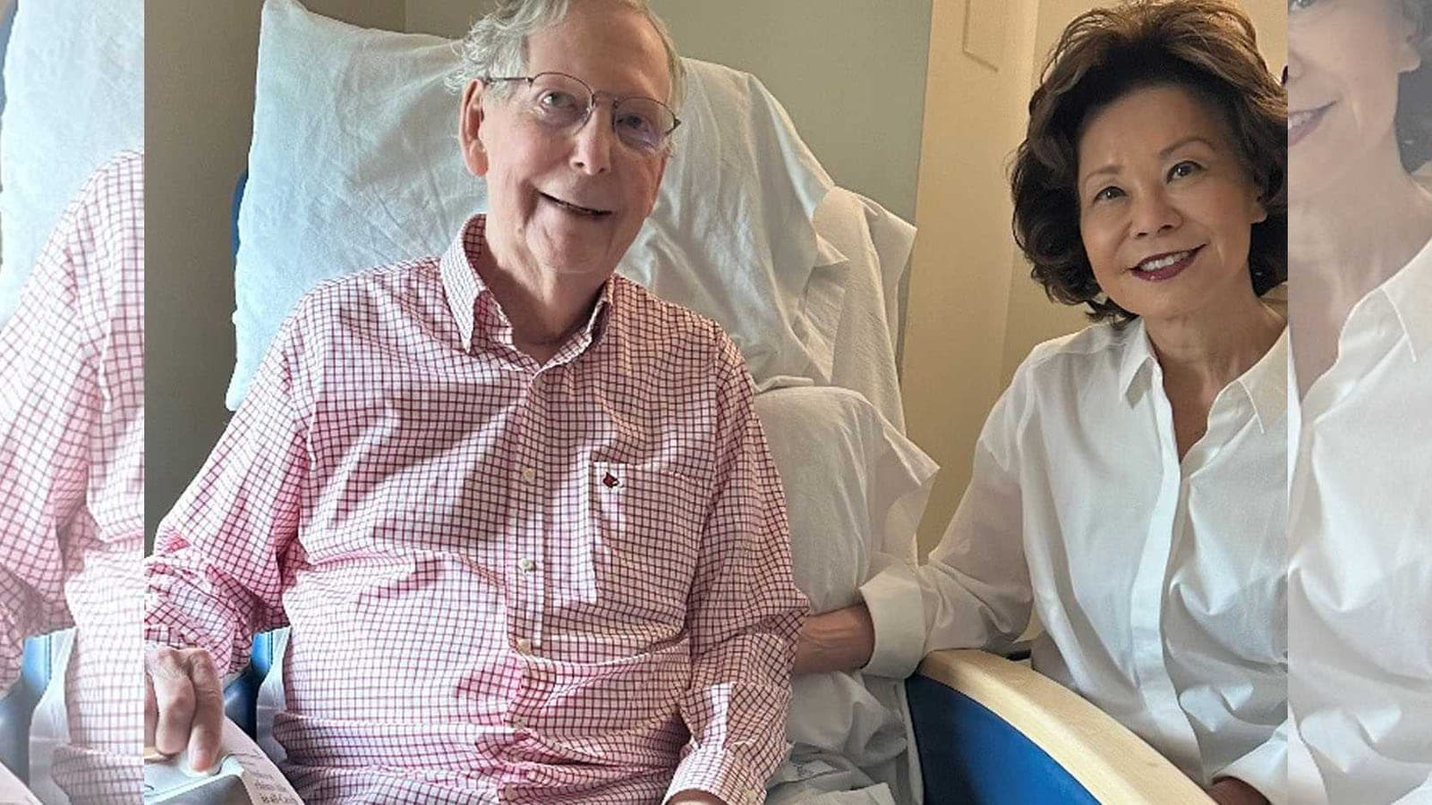 Sen. Mitch McConnell releases photo from hospital, breaking silence on health condition