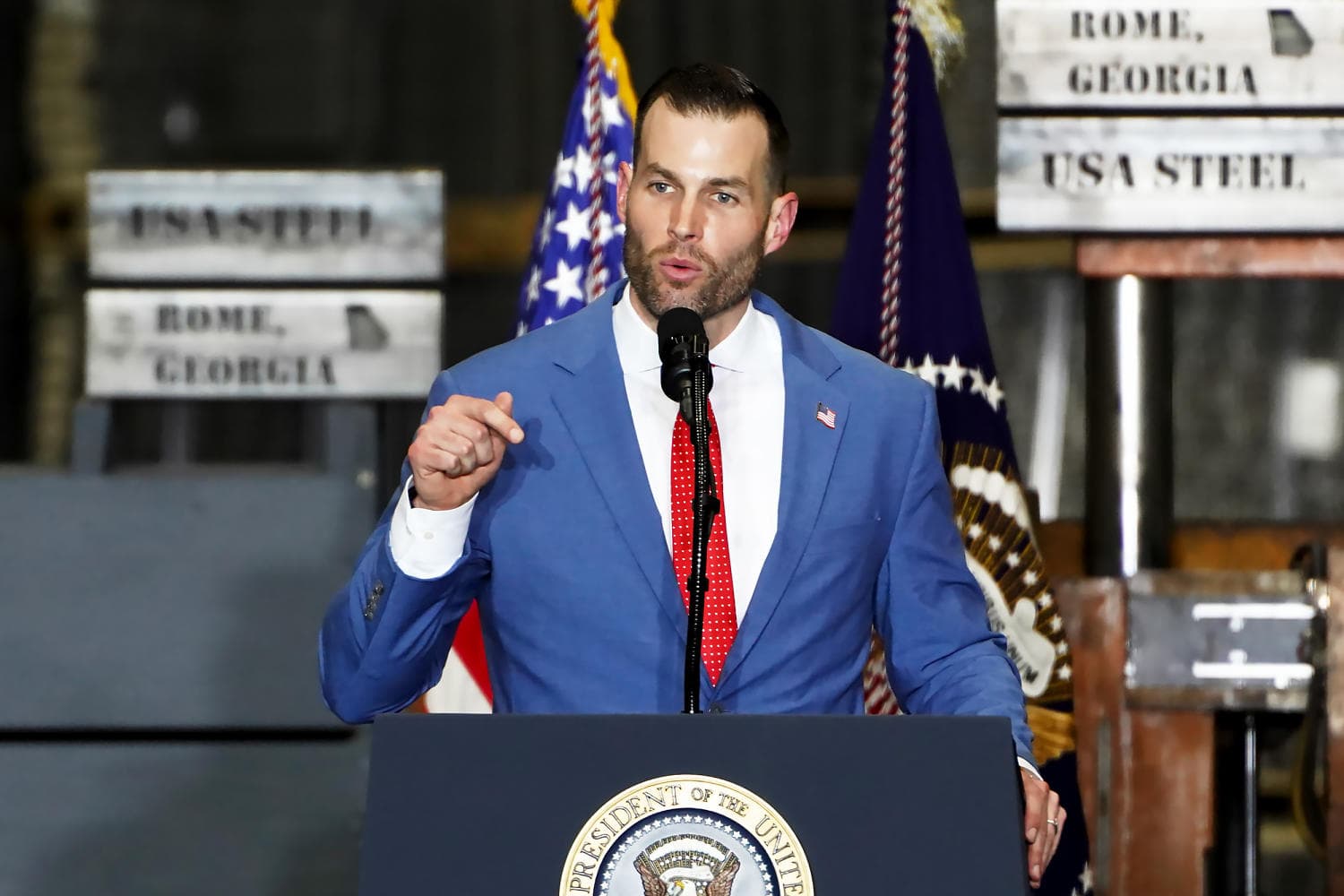 Trump-backed Clay Fuller and Democrat Shawn Harris advance to runoff in race to replace Marjorie Taylor Greene
