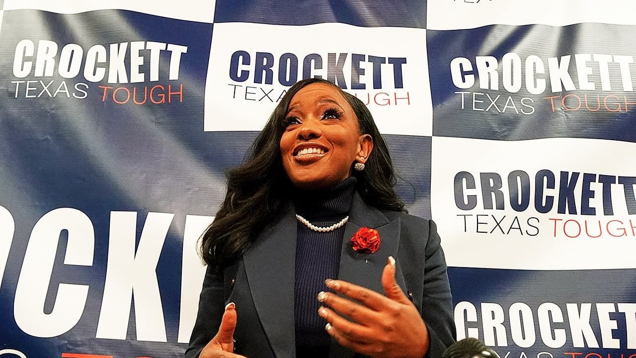 Brandon Gill and Zachary Levi criticize Jasmine Crockett's Texas Senate run