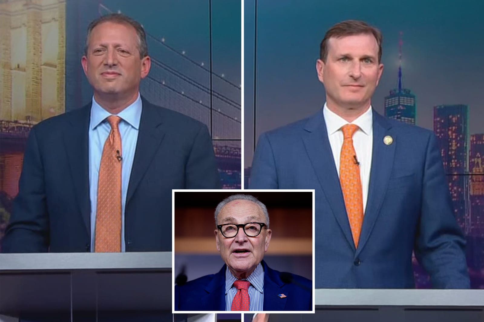 Sen. Chuck Schumer thrown under the bus during Goldman, Lander House debate