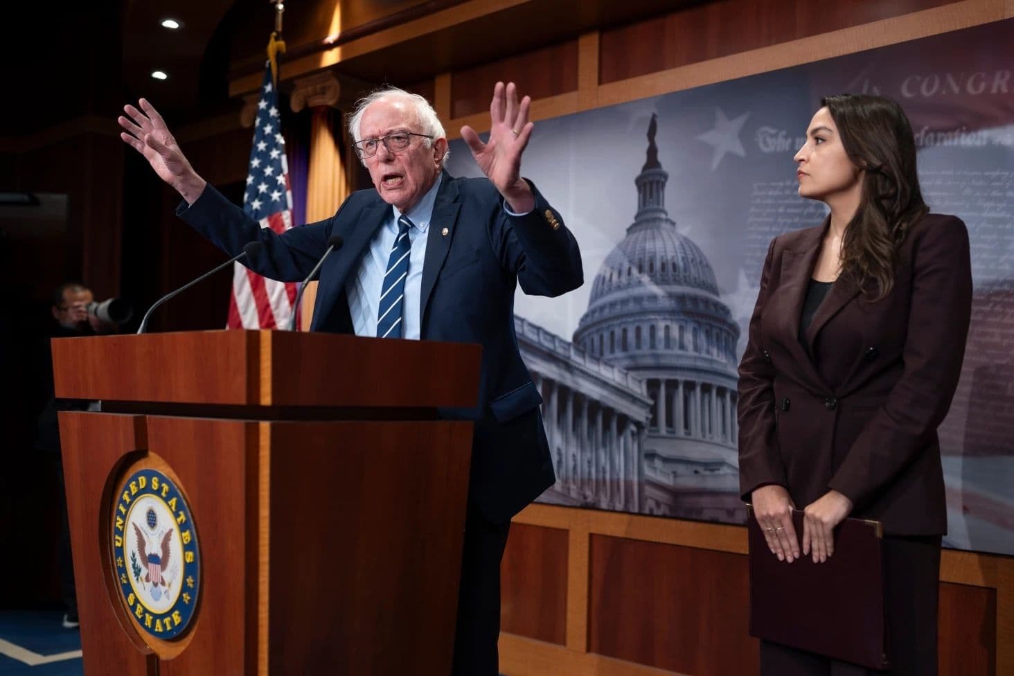 Bernie Sanders and Alexandria Ocasio-Cortez want to halt data center production