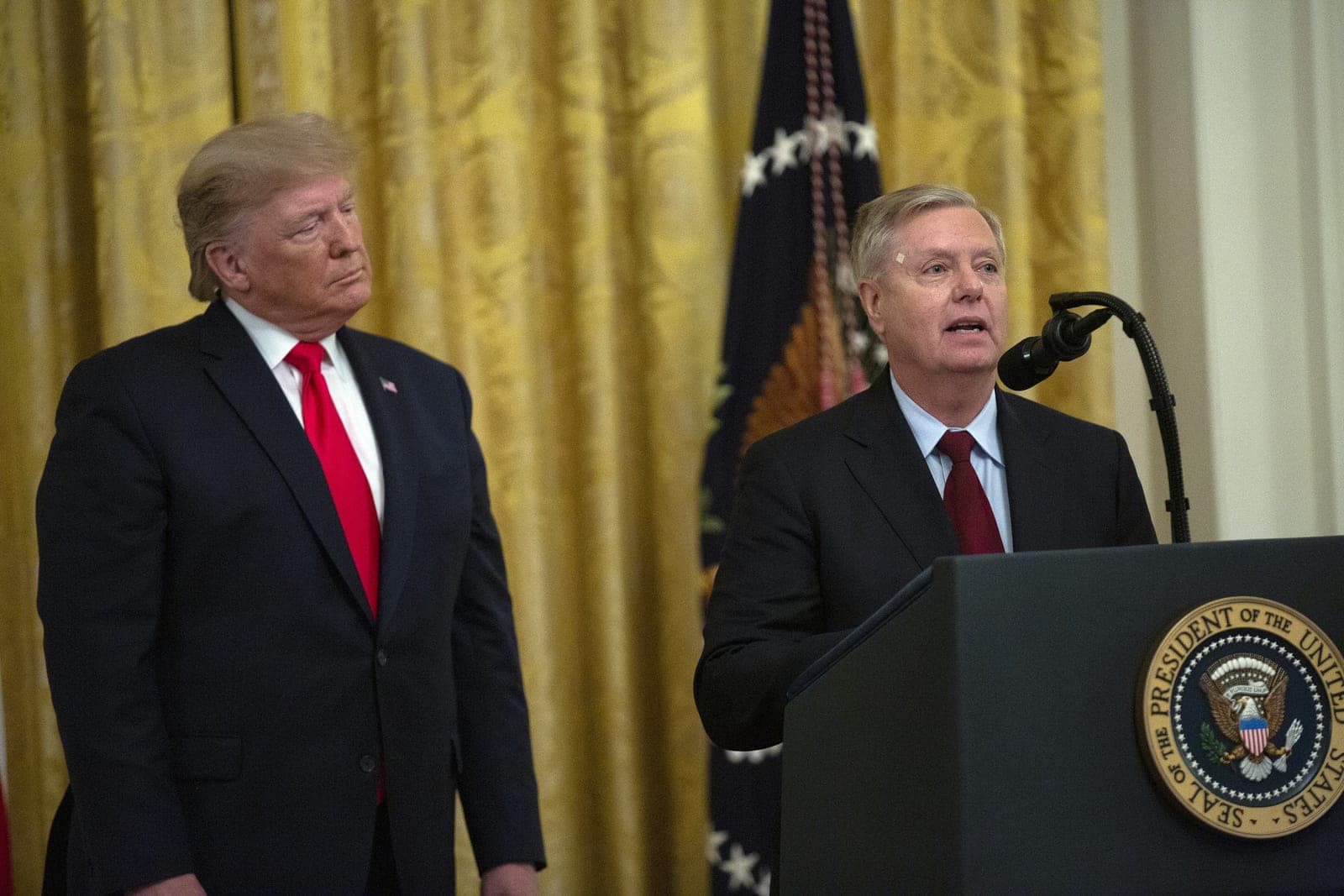 Trump says he spoke with Sen. Graham hours before his death – NBC 5 Dallas-Fort Worth