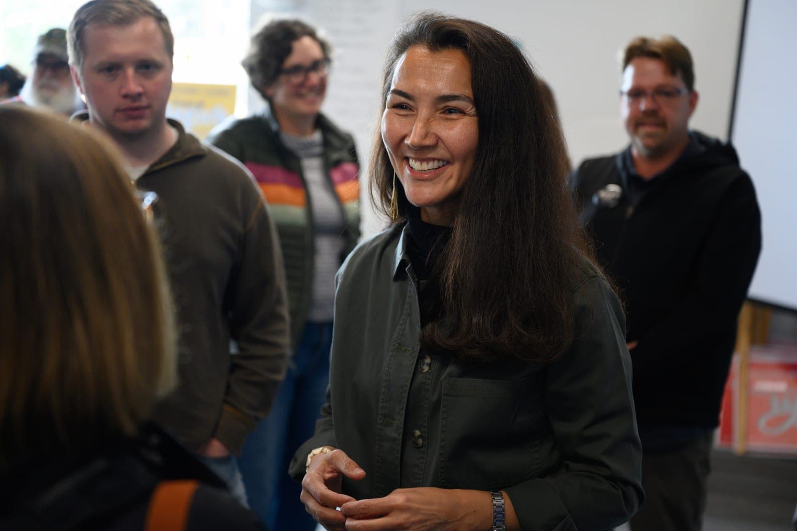 In Alaska's hotly contested U.S. Senate race, challenger Mary Peltola jumps to early lead