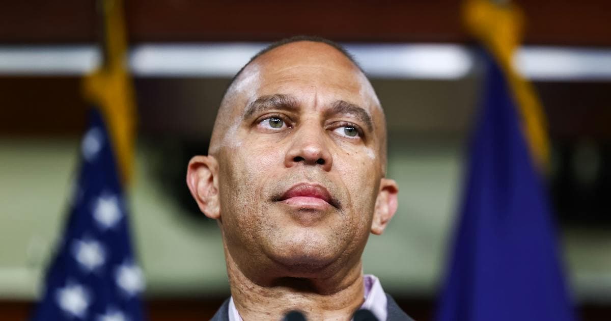 Hakeem Jeffries Comes Out Against Measure to Cut Off Aid to Israel