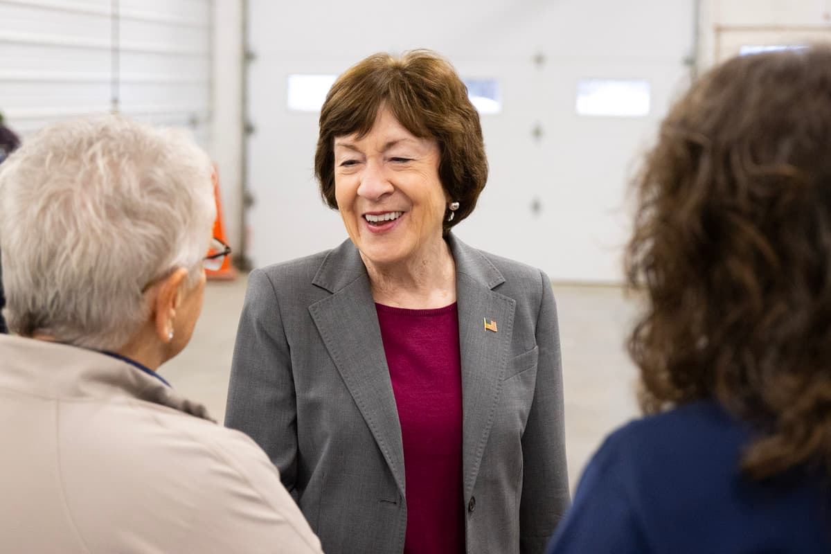 Susan Collins announces 2026 reelection bid for Senate