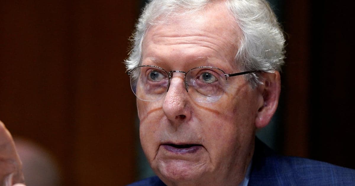 Mitch McConnell's Staff Issues New Statement From His Hospital Bed on Lindsey Graham's Death