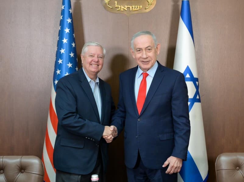 Israel's Netanyahu Recounts His 'Last Conversation' With Sen. Lindsey Graham