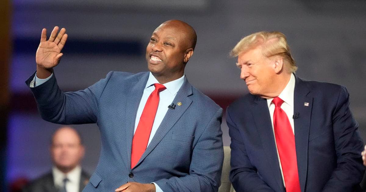 SC's Tim Scott comments on racist meme shared by White House