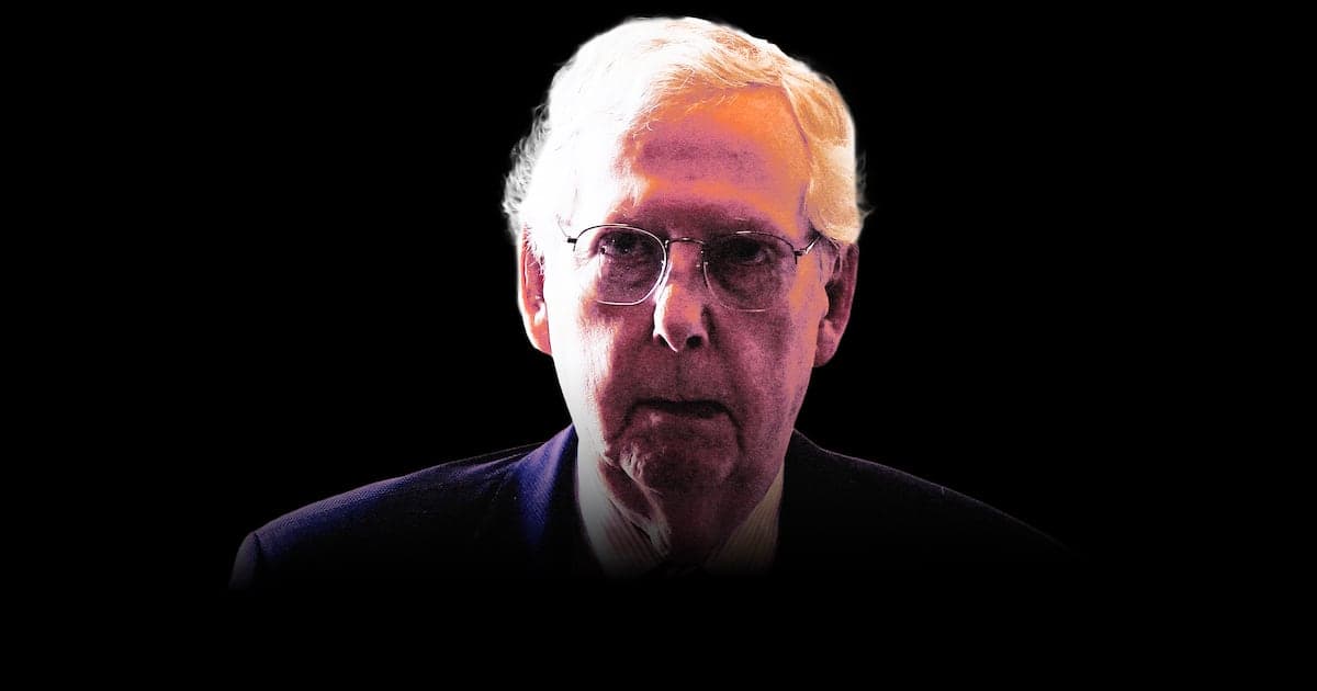 Republicans Called Out for 'Lies' Over Missing Mitch McConnell