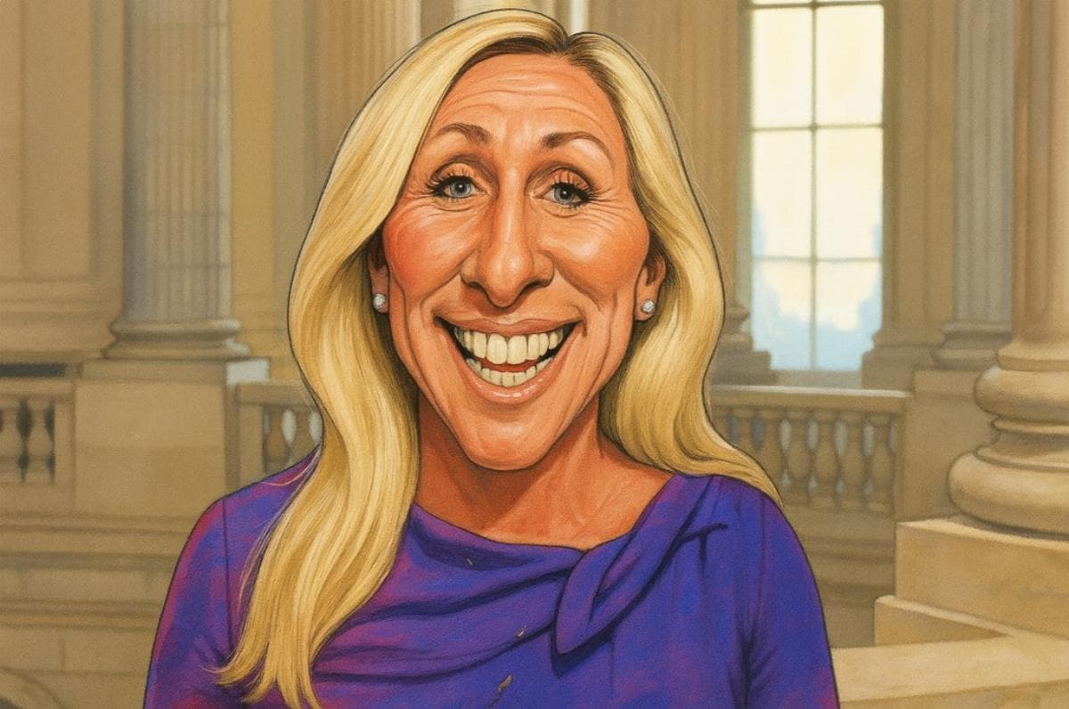 Donald Trump Disavows The Self-Serving 'Populist' Marjorie Taylor Greene