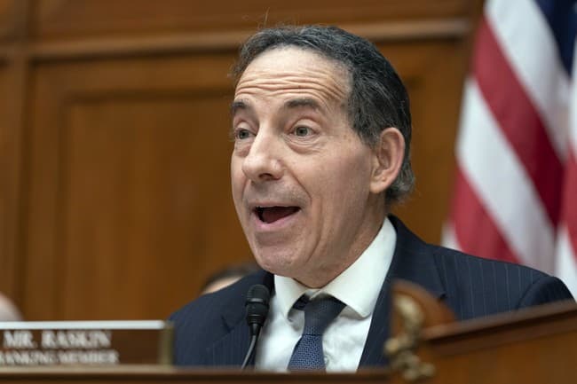Jamie Raskin Tries Playing STUPID on CNN About the MANY Pictures of Bill Clinton in the Epstein Files