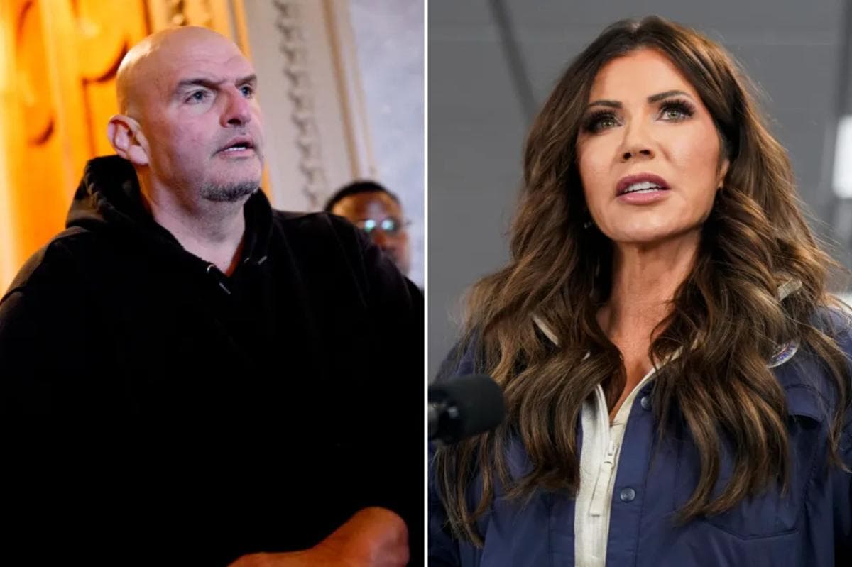 John Fetterman calls on Trump to fire Kristi Noem after Minnesota shootings response
