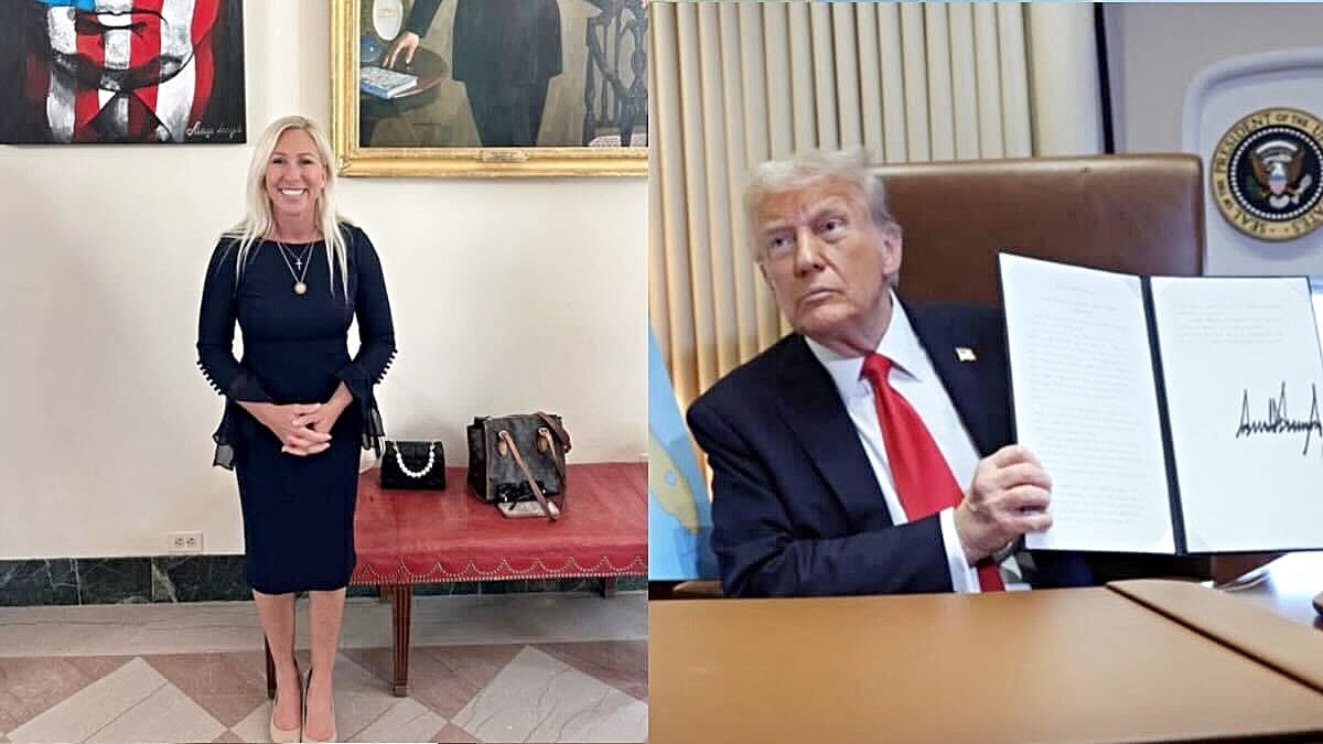 2 Epstein Files texts and Trump drops Marjorie Taylor Greene like yesterday's trash. Suddenly she's not MAGA enough anymore