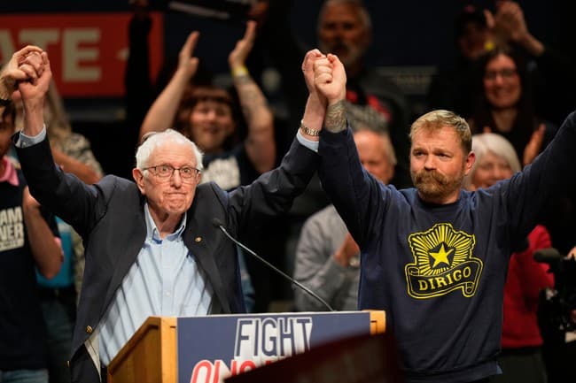 Graham Platner Superfan Bernie Sanders Recommends He Step Aside in Tear-Stained Post