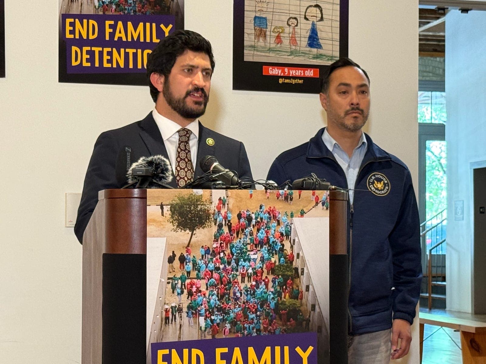 After Dilley visit, Reps. Joaquin Castro and Greg Casar say the facility is operating in secrecy