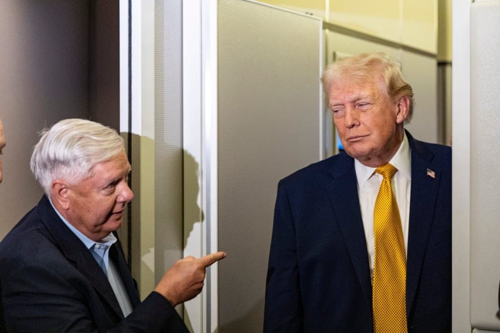 Trump says Lindsey Graham was 'a little tired' in phone call 'shortly before' death