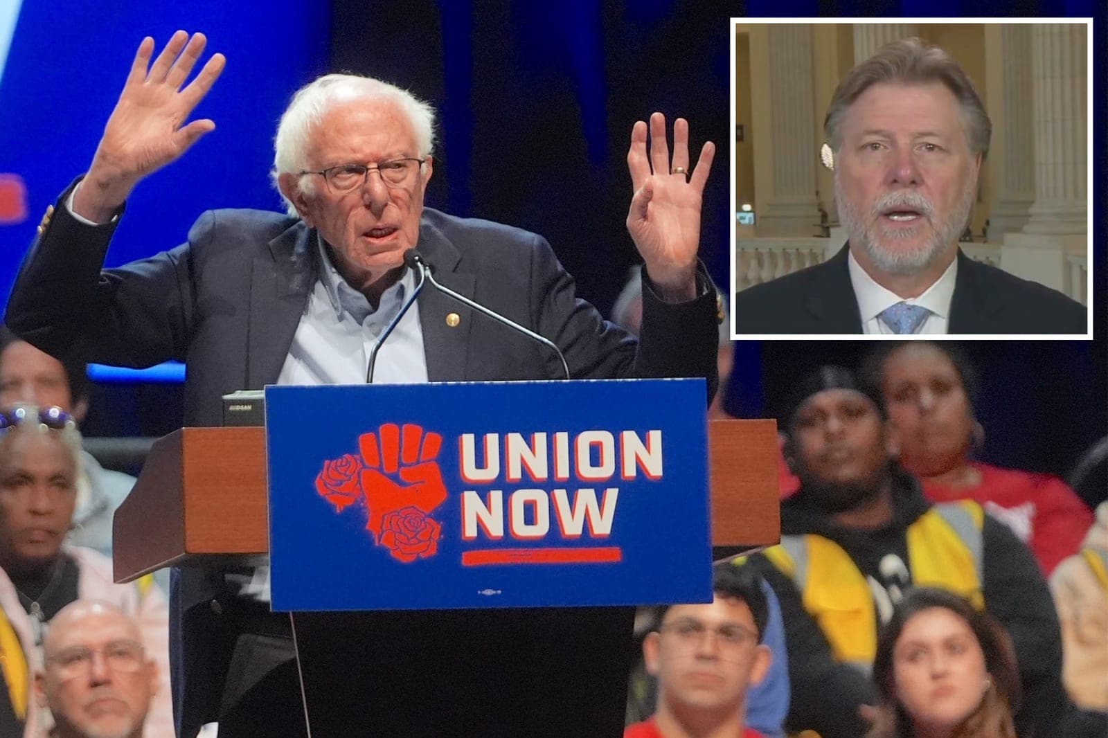 House Intel chief blasts Bernie Sanders as 'a threat to national security' over anti-AI crusade