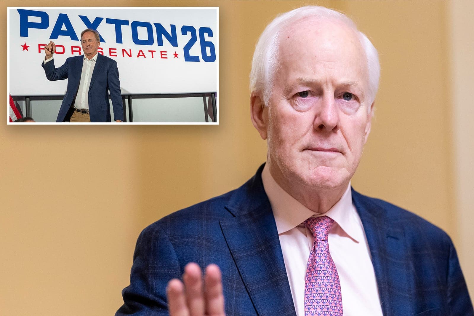 John Cornyn calls Ken Paxton a 'poor campaigner' – says he won't help 'lazy' candidate in Texas Senate race