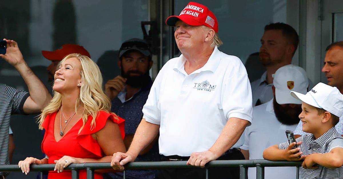 Trump Rips 'Wacky' Marjorie Taylor Greene in Lengthy Screed