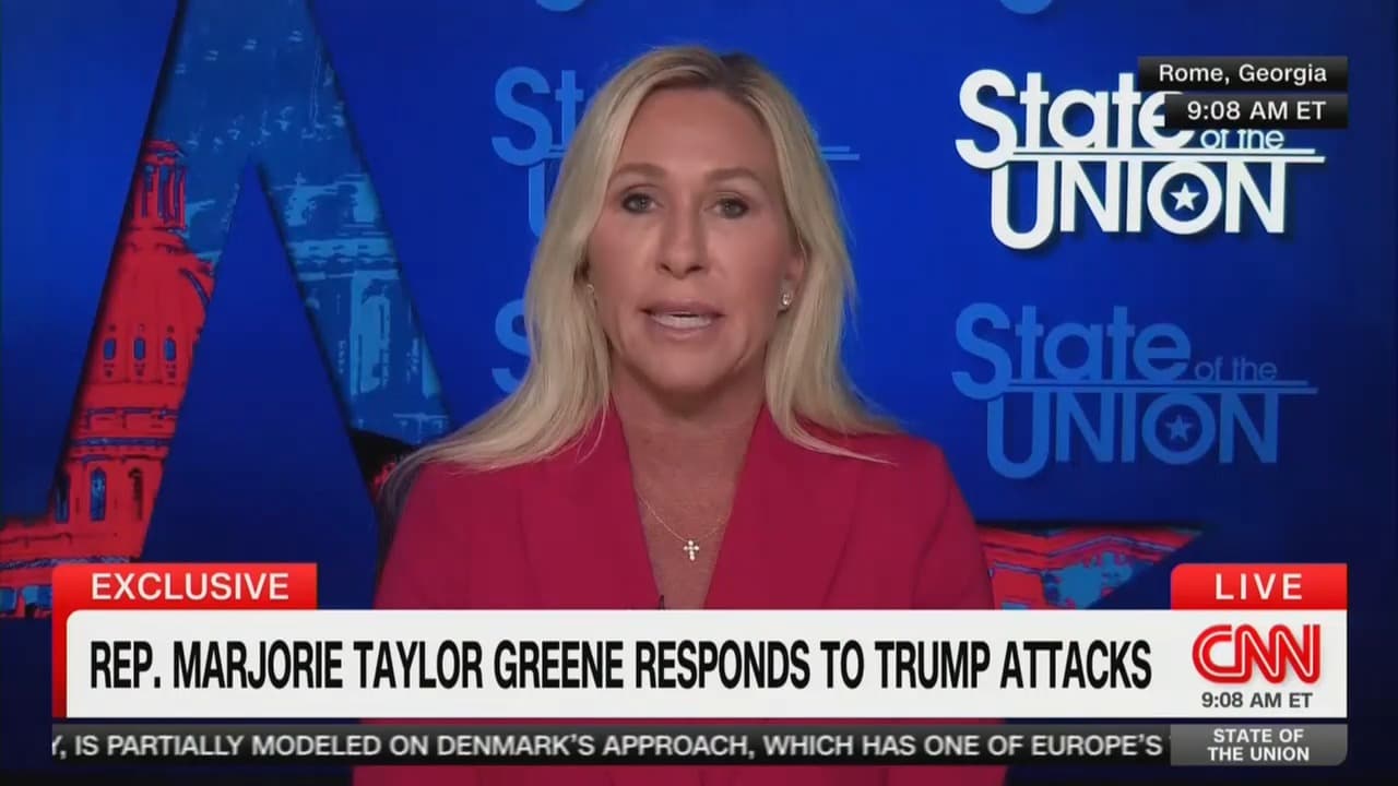 Marjorie Taylor Greene Rips Trump for Calling Her a Traitor