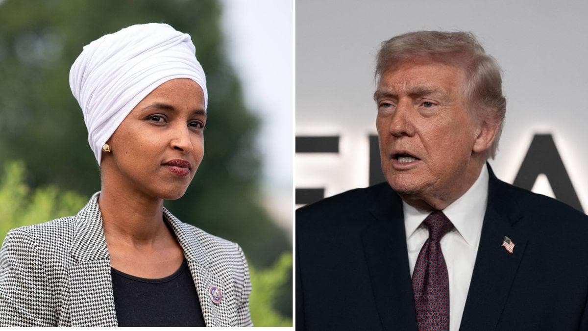 Trump Erupts At Ilhan Omar And Demands She Be Jailed After Sick Attack